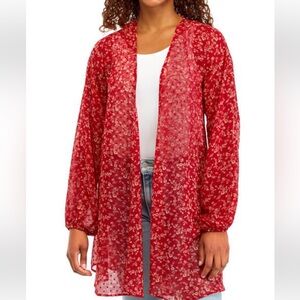 Thread & Clover Juniors Printed Floral Kimono